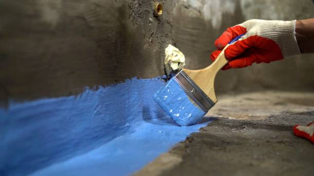 Professional waterproofing crew in Highland, Highland, MD